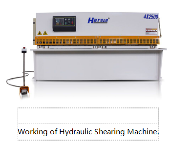 剪切机工作原理 - HARSLE MACHINE